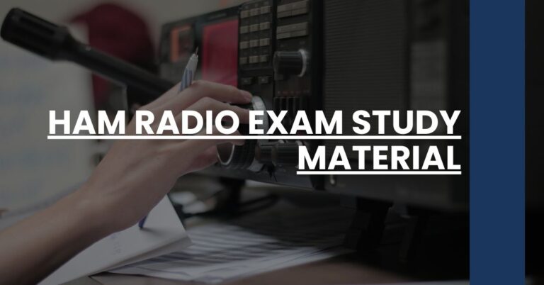 ham radio exam study material Feature Image