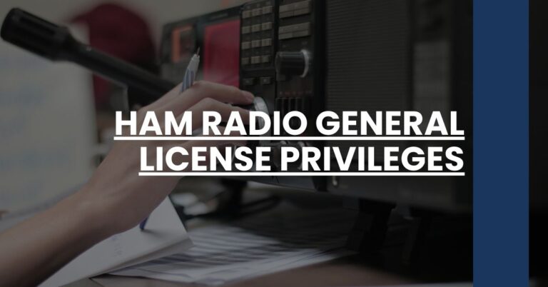 ham radio general license privileges Feature Image