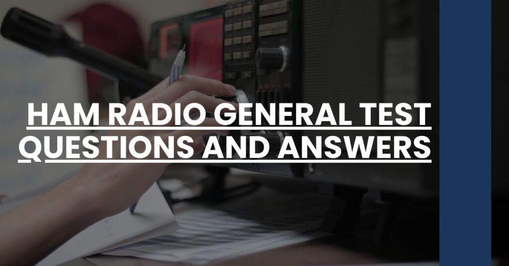 ham radio general test questions and answers Feature Image