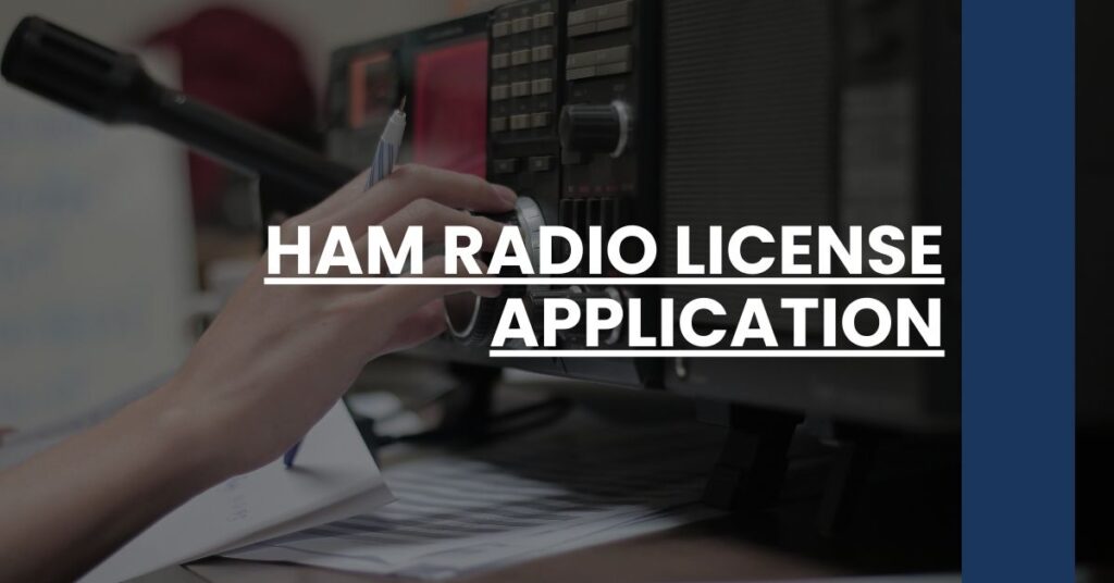 ham radio license application Feature Image