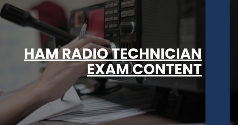 ham radio technician exam content Feature Image