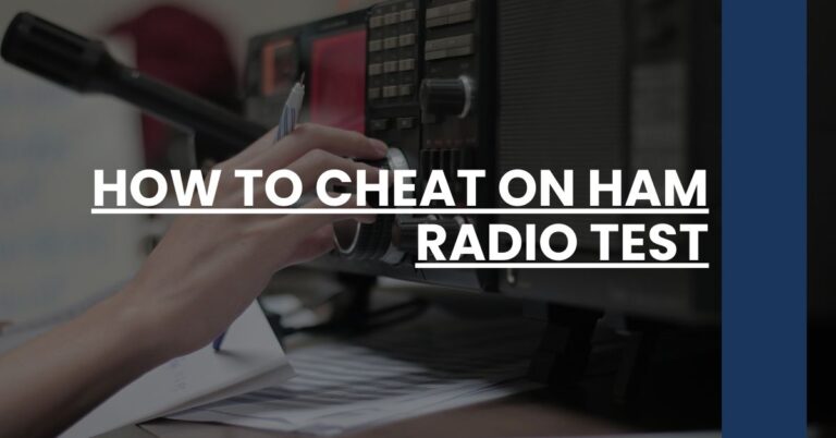 how to cheat on ham radio test Feature Image